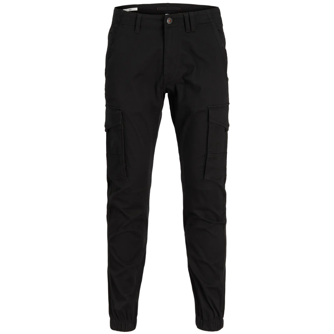 J&J Crne Muške Pantalone JPSTPAUL FLAKE CARGO